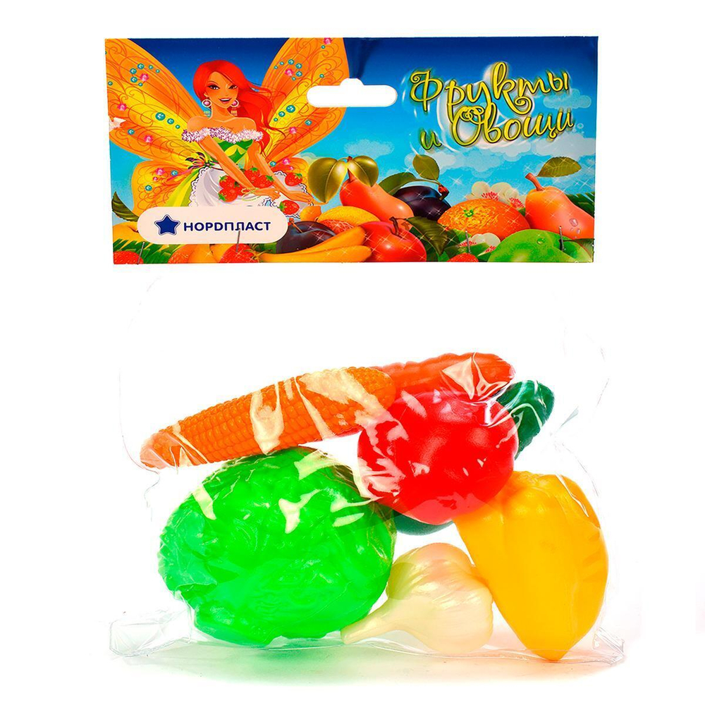 Набор "Овощи" 7 предм. пакет (Нордпласт)