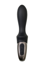 Вибростимулятор-унисекс с подогревом Satisfyer Heated Climax Connect App, черный, 20,7 см
