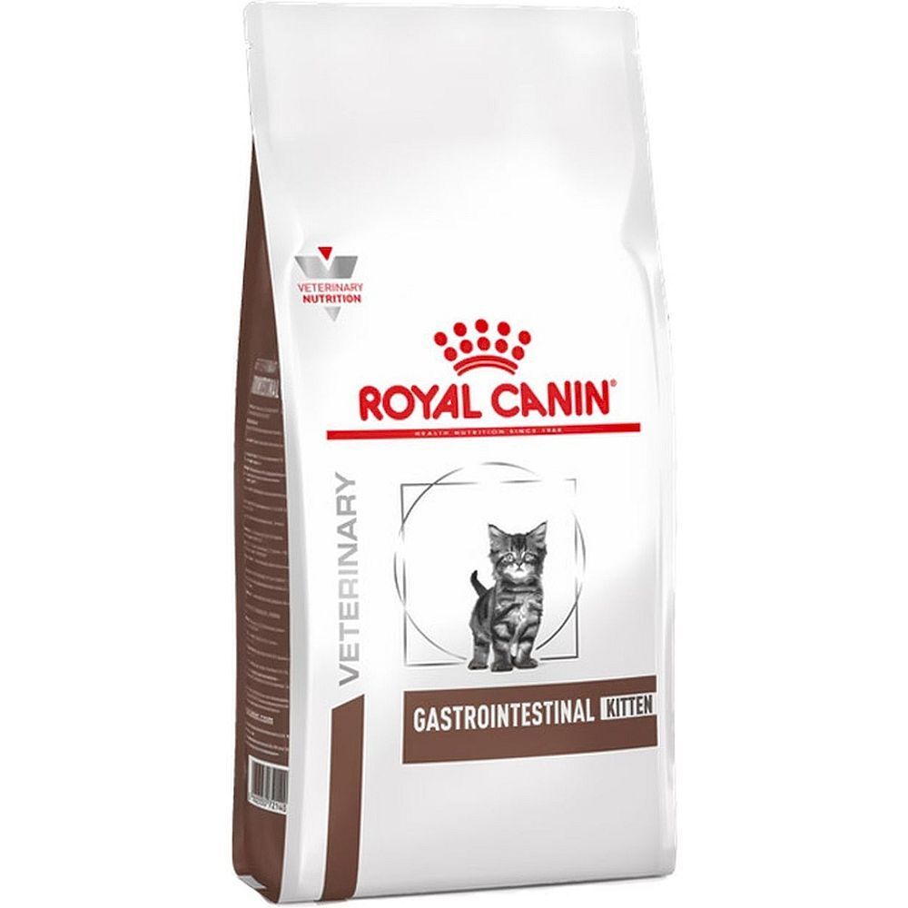 Сухой диетичесий корм Royal Canin Gastro Intestinal Kitten для котят при  нарушениях пищеварения, Пакет 400 г - купить по выгодной цене.