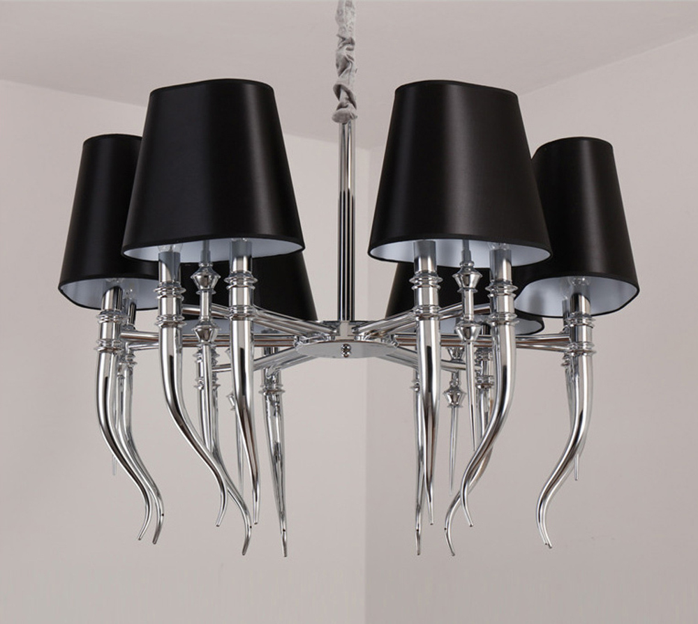 Pendant design lamp  Brunilde С6 by Ipe Cavalli (Red)