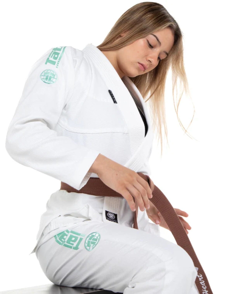 Кимоно женское Tatami ELEMENTS SUPERLITE - MINT & WHITE