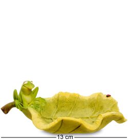 RV-883 Фигурка «Лягушка на листе» (W.Stratford)