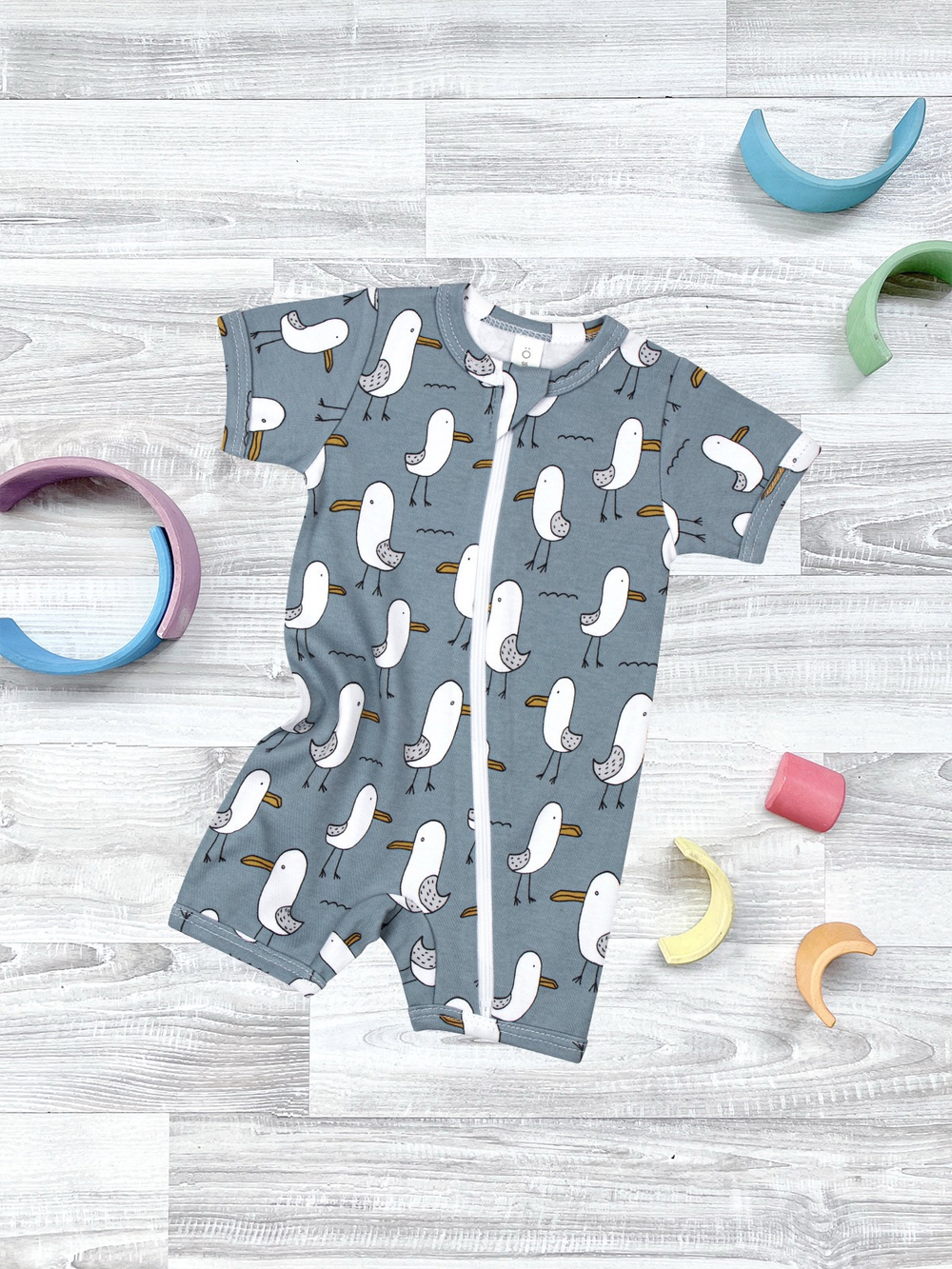 Песочник Mjolk Sleep and Play Чайки