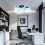 Citilux DORSY CL223142 LED Люстра поворотная Чёрная