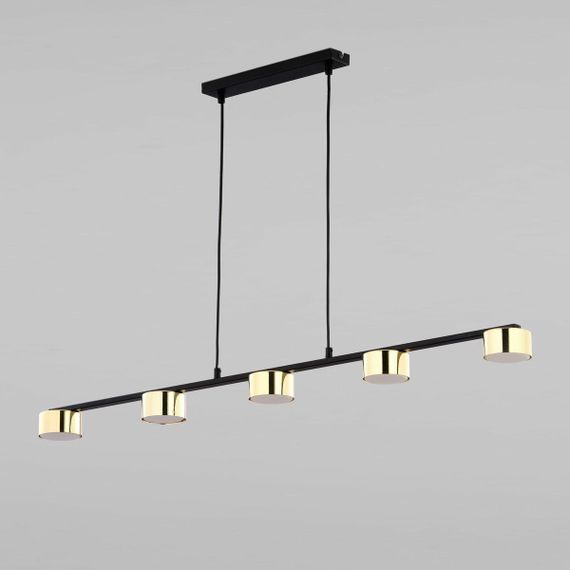 Подвесная люстра TK Lighting 6092 Dallas Gold Black