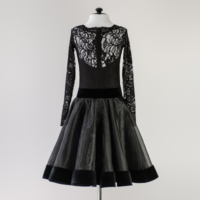 Silvia 2-01-03-C | Платье для спортивных бальных танцев | Vasileva Dance