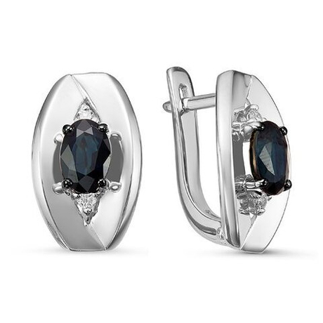 Серьги из золота с бриллиантами