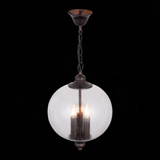 SL362.303.03 Светильник подвесной ST-Luce Черный/Прозрачный E14 3*60W LATERIA