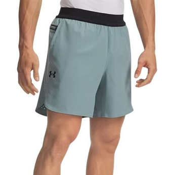 Мужские теннисные шорты Under Armour Vanish Elite - serpentine/black