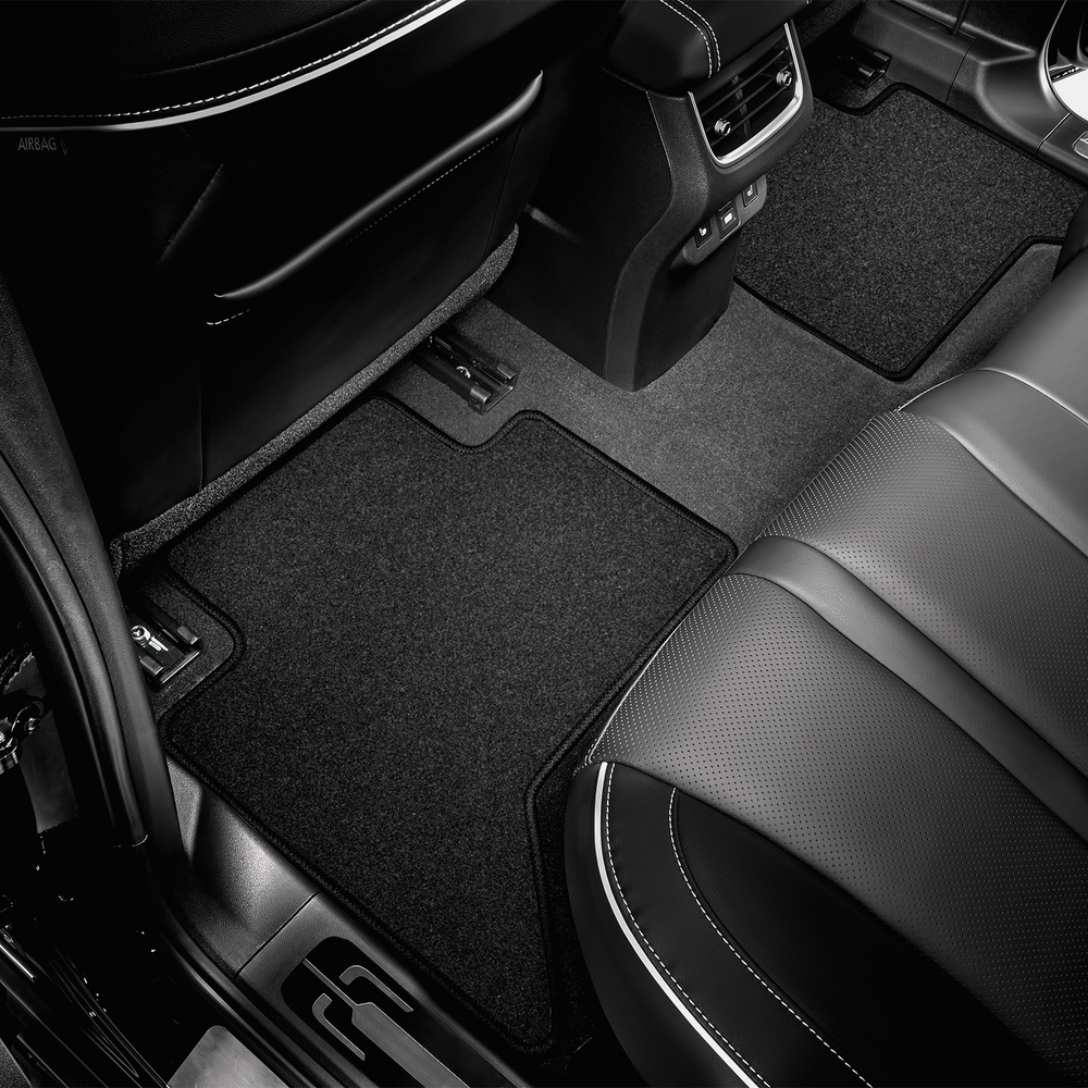 Коврики в салон для VOLKSWAGEN Golf Plus АКПП 2005-2009, 2009-2014, хэтчбек, 4 шт. (текстиль) KLEVER02511601210KH