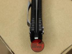 Нож Microtech Amphibian G10 Black - черная рукоять G10, клинок черный