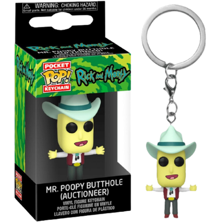 Брелок Funko Pocket POP!: Rick & Morty: Mr. Poopy Butthole