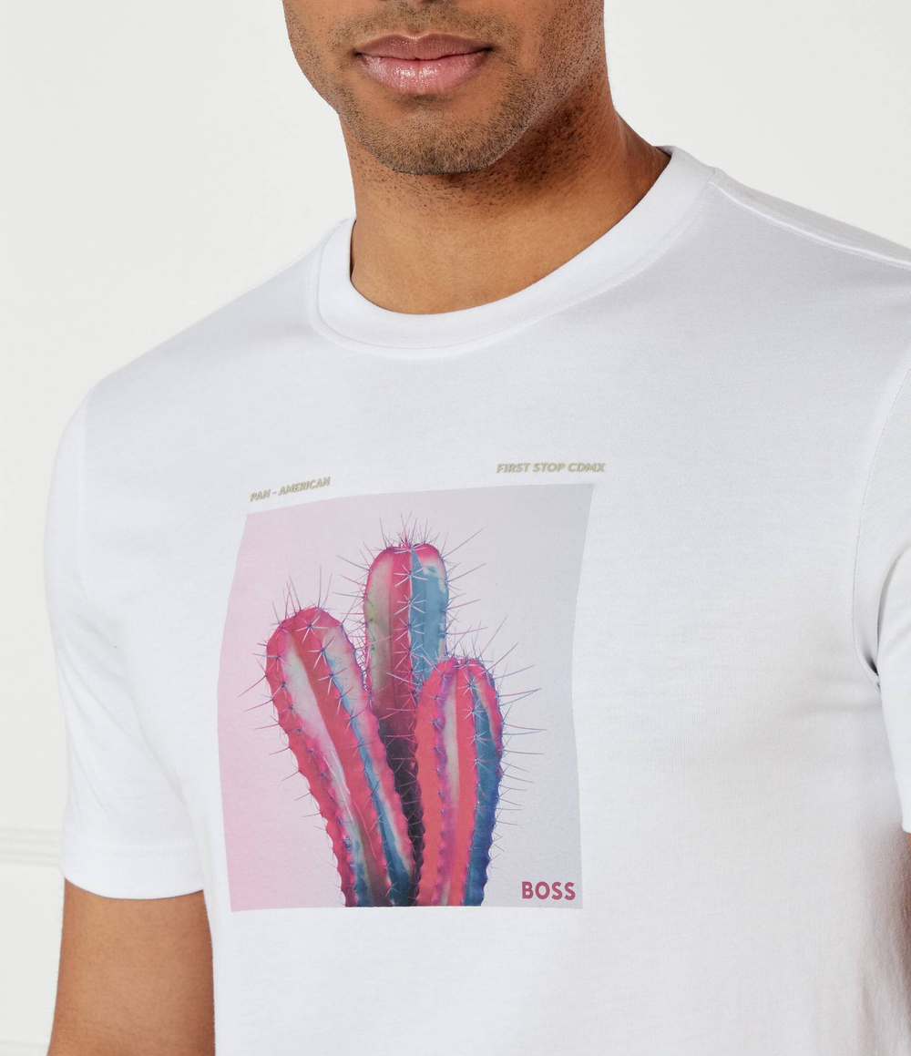 Футболка Te_mextour BOSS ORANGE - белый(50535079)