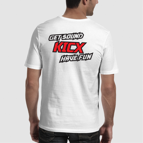 Футболка Kicx Get Sound белая