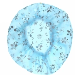 Шапочка для душа «Ультрамарин - Адель» текстиль, микс 3 цвета, d-25см