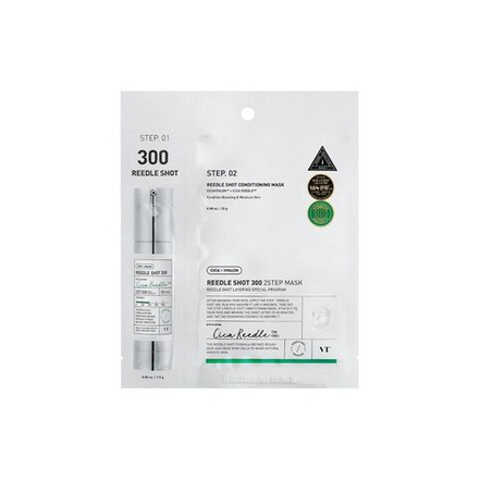 VT Cosmetics Двухфазная увлажняющая маска с микроиглами Hydrop Reedle Shot 300 HL 2Step Mask
