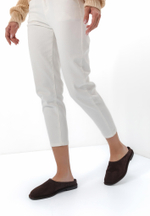 Мюли // Sher // Chocolate // Suede