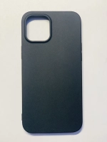 Чехол-накладка FaisON Soft Matte Series для Apple iPhone 12 Pro Max силиконовый (черный)