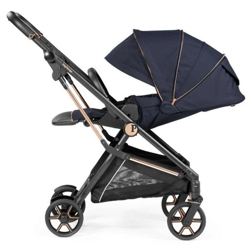 Коляска 3 в 1 Peg Perego Vivace New Culla Flex SLK Blue Shine
