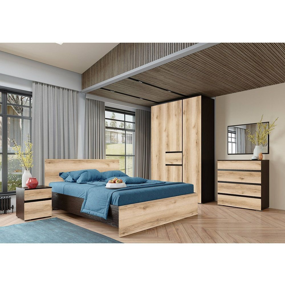 Шкаф Micon Плейона, ЛДСП, 4-створчатый, распашной