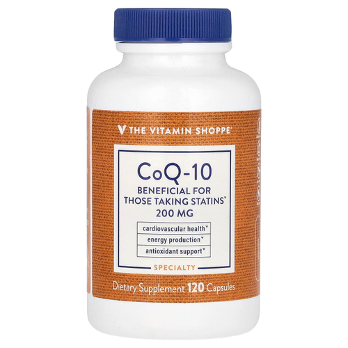 The Vitamin Shoppe, коэнзим Q10, 200 мг, 120 капсул