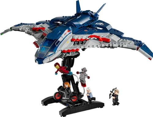 Конструктор LEGO Marvel 76325 Квинджет Мстители: Эра Альтрона