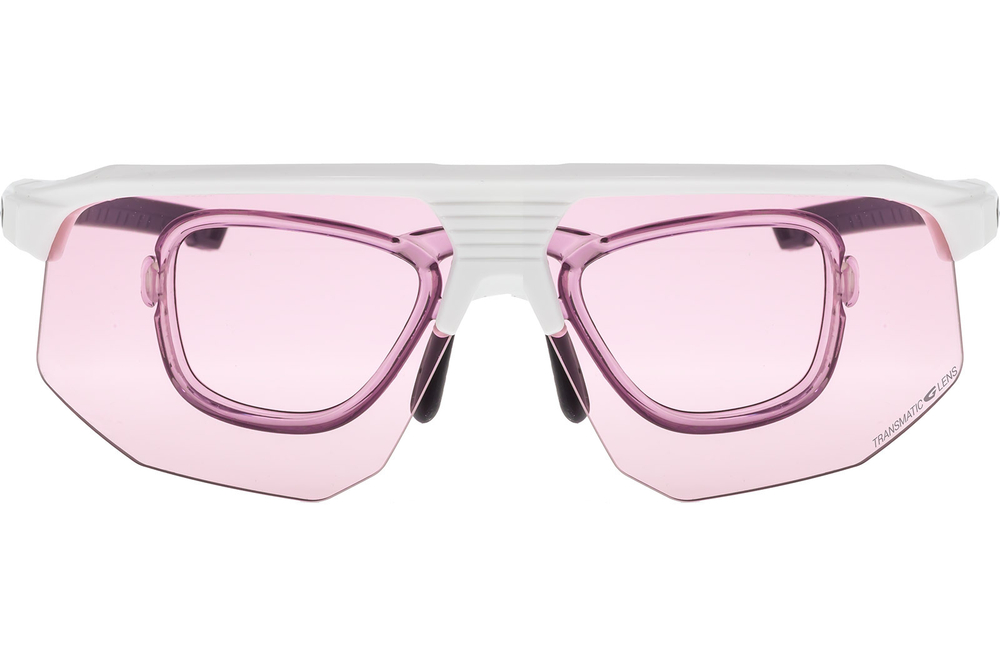 Спортивные очки GOG Kilo / White-Black / Photochromic Pink-Smoke Lens