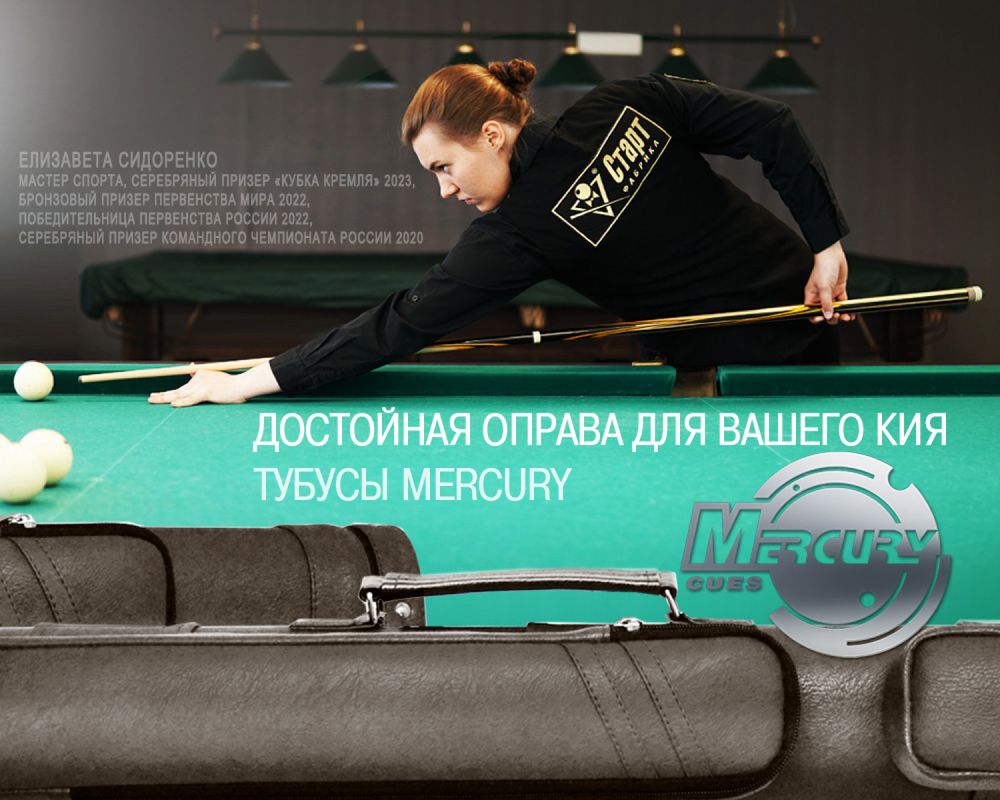 Тубус на 2 кия Меркури-PRO (темно-бежевый)