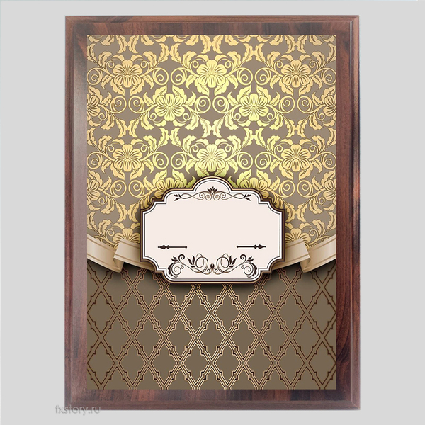 Плакетка для награждения победителей. Макет 6825227