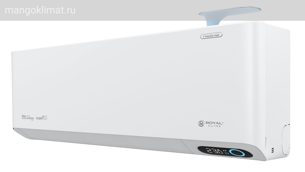 Инверторная сплит-система Royal Clima бризер серии ROYAL FRESH STANDARD Full DC EU Inverter RCI-RFS28HN (комплект)