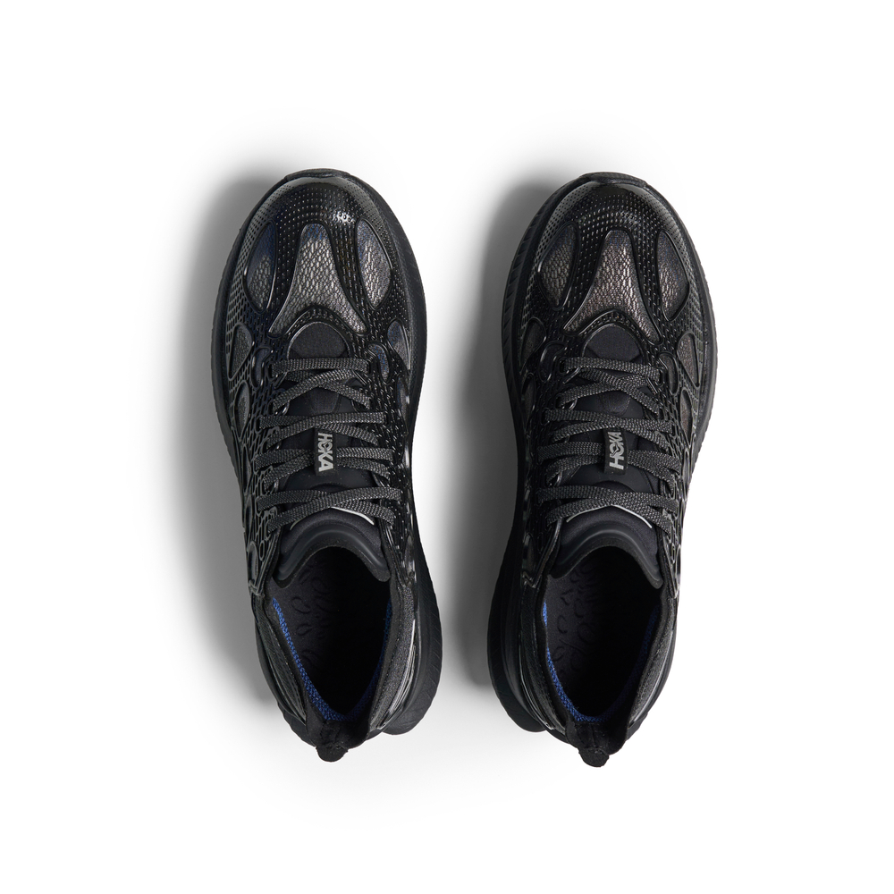 Кроссовки Hoka One One Mach X Caged "Black Midnight Blue"
