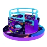 Карусель механическая "Чашка" (120х120х70 см)