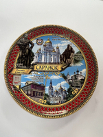 Мордовский сувенир "Тарелка" 10см