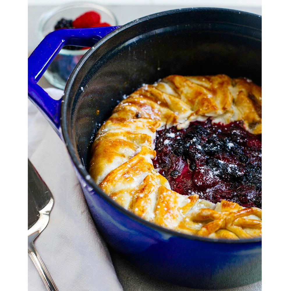 Чугунный сотейник Swiss Diamond PC 932CB - 4