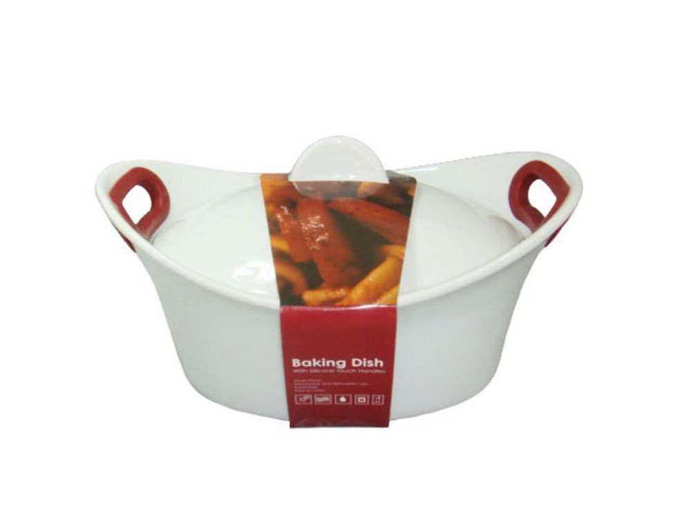 Форма фарфоровая с силиконовыми ручками TimA Dragon Homeware, 1 л