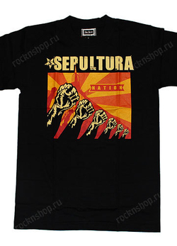 Футболка Sepultura Nation