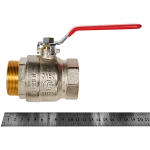 Кран шаровой полнопроходной ROMMER - 2" (ВР/НР, PN32, ручка-рычаг)