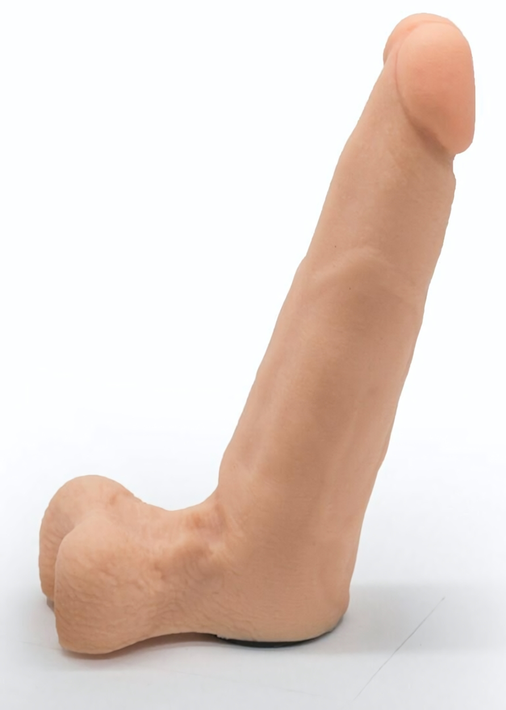 Фаллоимитатор телесного цвета на трусиках с плугом - 16,5 см. (Цвет: телесный)