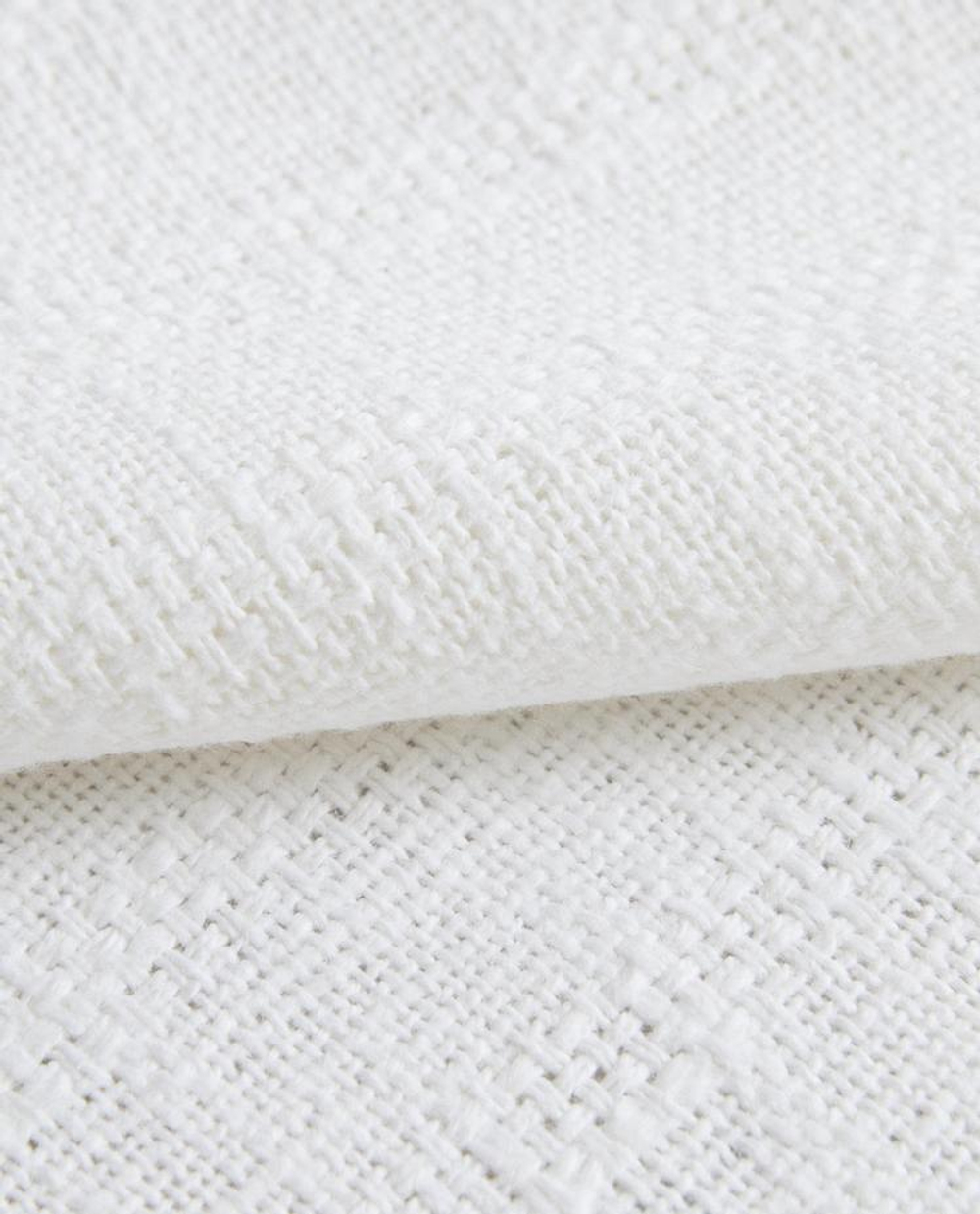ZARA HOME ПОДСТАВКА ПОД СТОЛОВЫЕ ПРИБОРЫ ИЗО ЛЬНА, БЕЛЫЙ