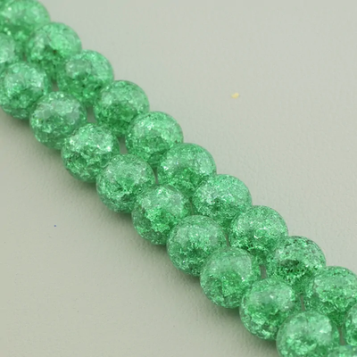 Нитка Кварц 39 см. 10 мм. (Без замка) - Зеленая