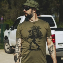 Футболка Helikon Light infantry - Olive Green