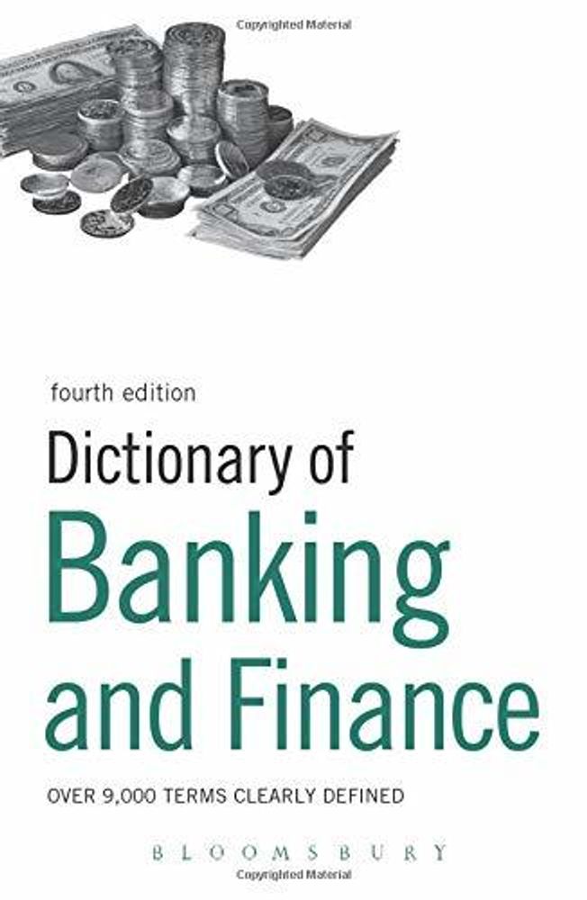 Dict of Banking and Finance  4Ed.