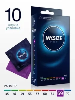Презервативы My.Size 10 шт. размер 69 мм.