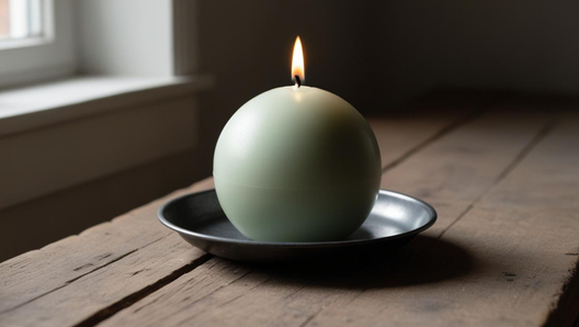 AROMATEPLO Интерьерная свеча SPHERE, 10 см