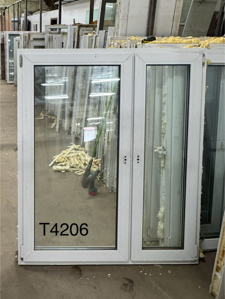 Б/У Окно Пластиковое 153(в) х 129(ш)