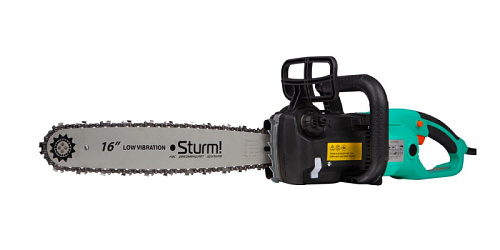ПИЛА ЭЛЕКТРИЧЕСКАЯ STURM! ЦЕПНАЯ НИЗК.УРОВЕНЬ ШУМА 2.2КВТ ШИНА 16 405ММ CC99222