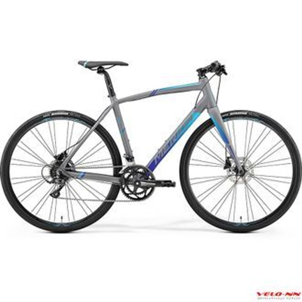 Велосипед Merida Speeder 200 MattGrey/Blue 2019