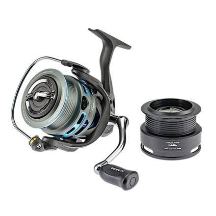 Катушка Kaida Amunk 3500 фидерная bb5+1 (4.5:1) 0.25/0.30мм-130/90м Нагр.8.5кг 290г 98см/об