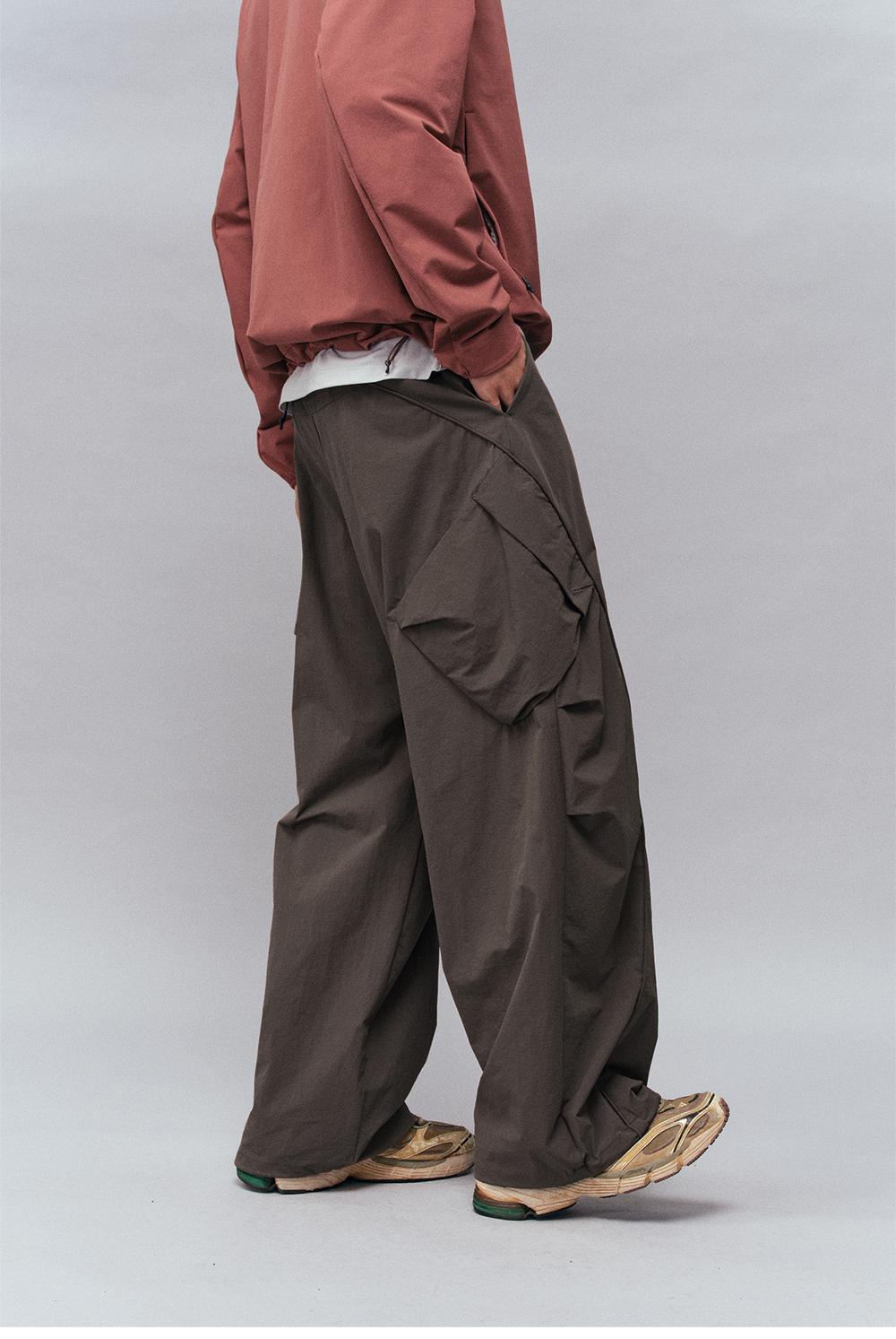 Брюки Monterest Outdoor Water-Repellent Multi-Pocket Lightweight Hiking Cargo Brown