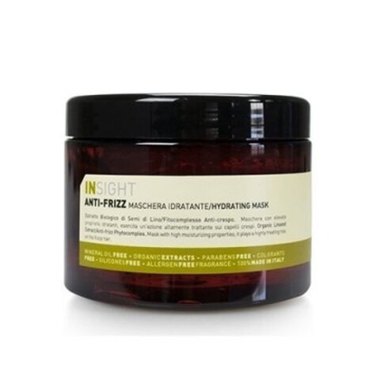 Маска для дисциплины непослушных и вьющихся волос ANTI-FRIZZ, 500 мл